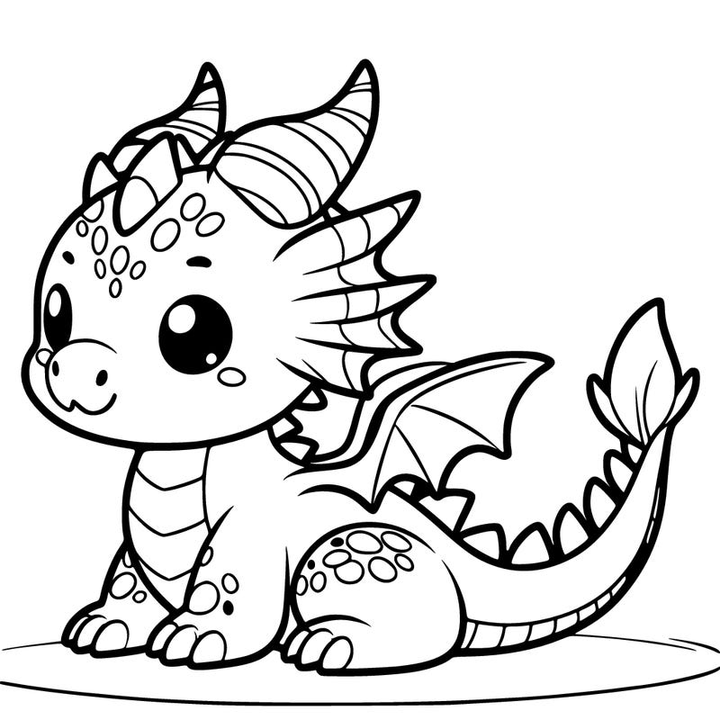a dragon cute