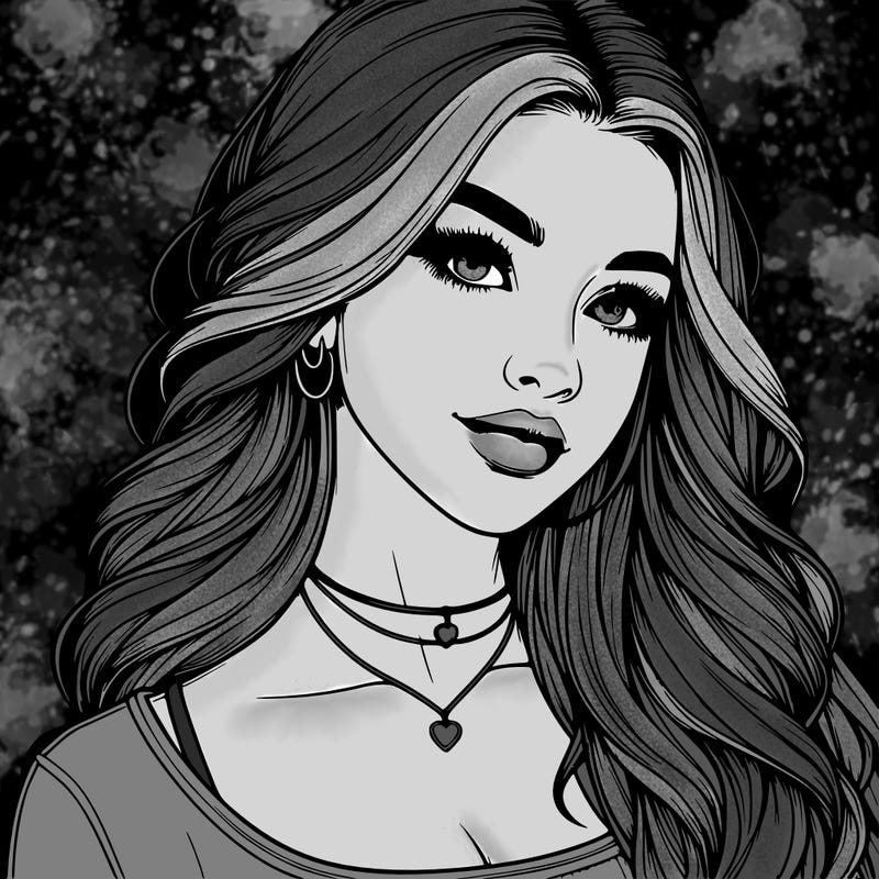 detailed realistic girl