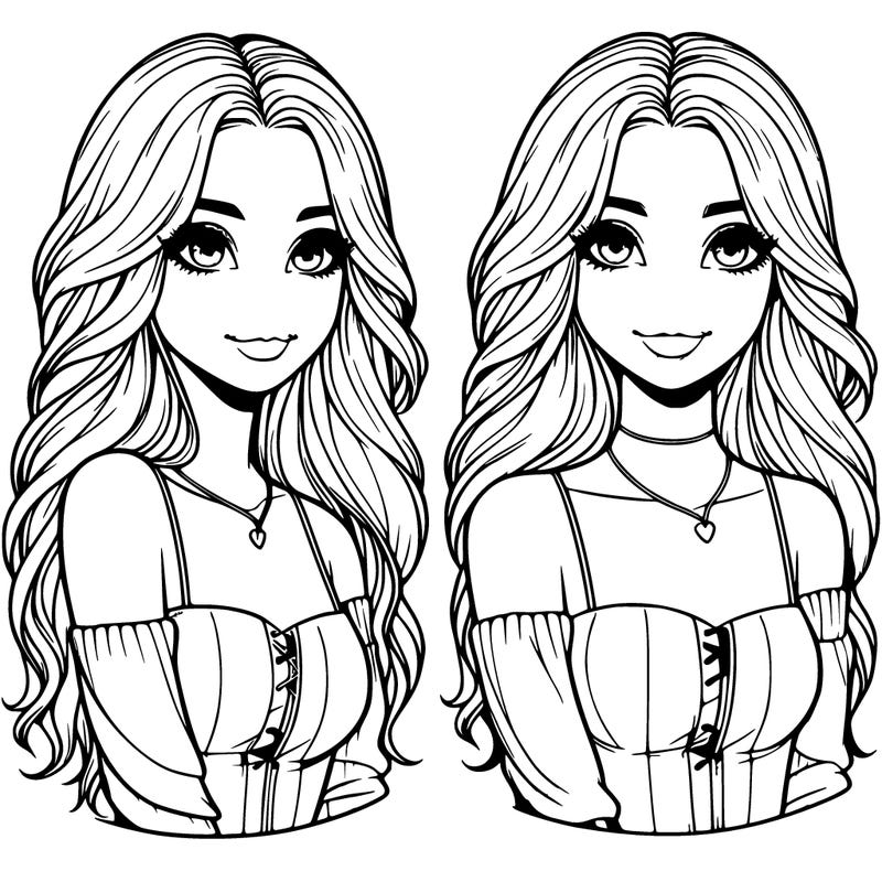 realistic pretty girl