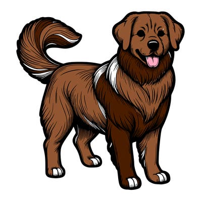 realistic dog