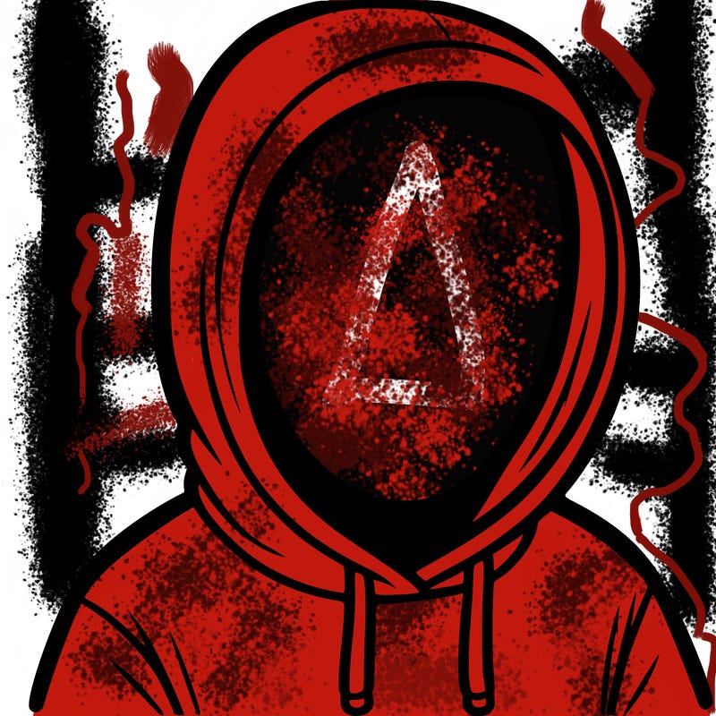 faceless hoodie