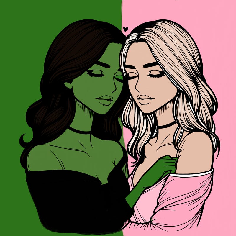 realistic girls in love