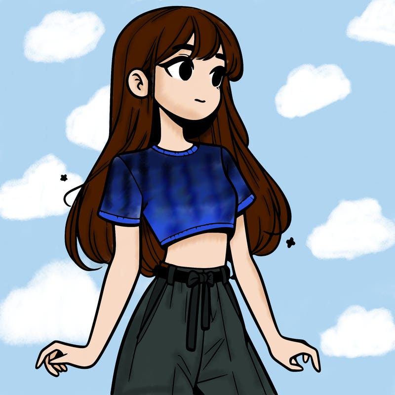 girl in a cute crop top