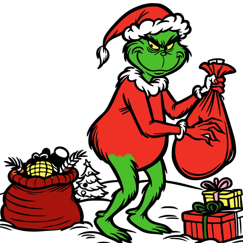 grinch stealing christmas