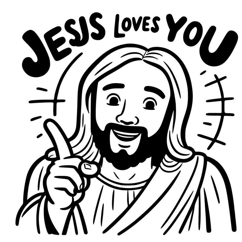 jesus loves you