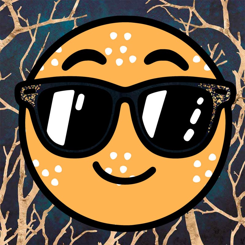 emoji with sunglasses