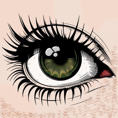 realistic eye
