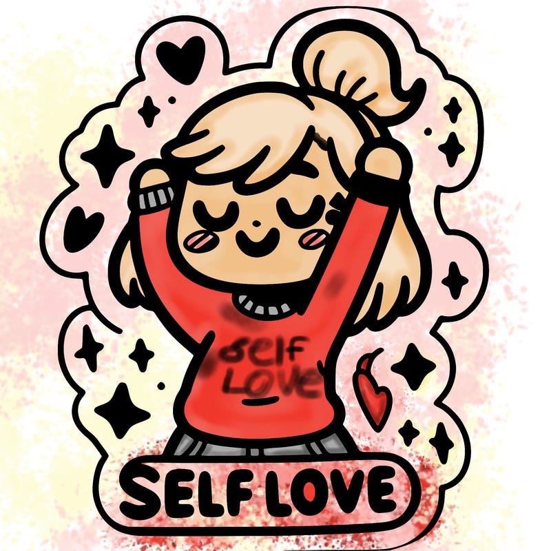 self-love sticker