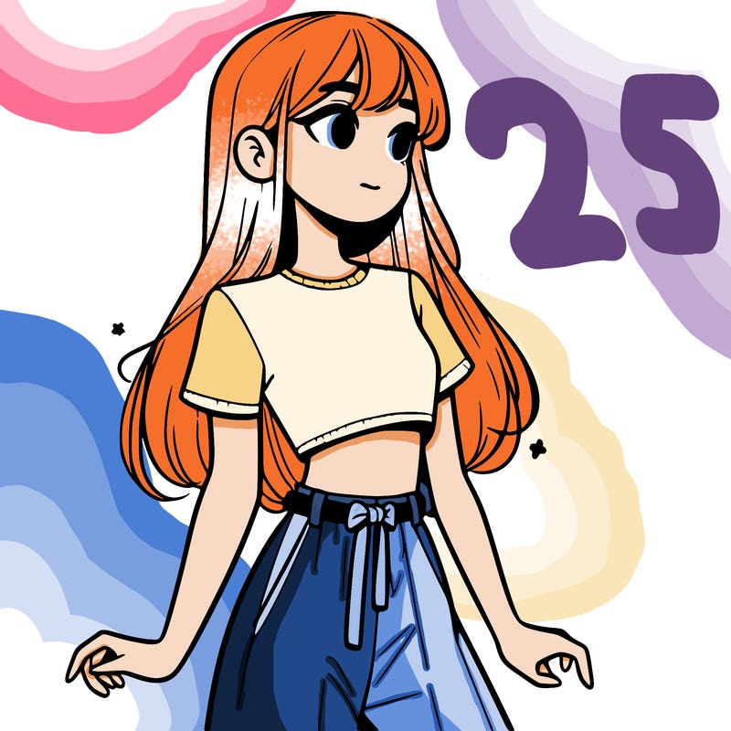 girl in a cute crop top