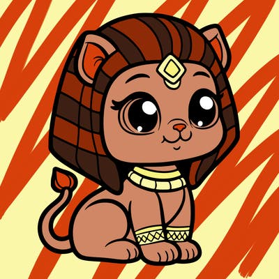 cute sphinx