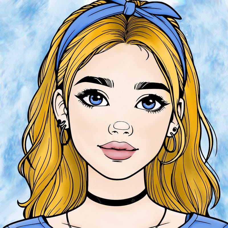 realistic teenage girl