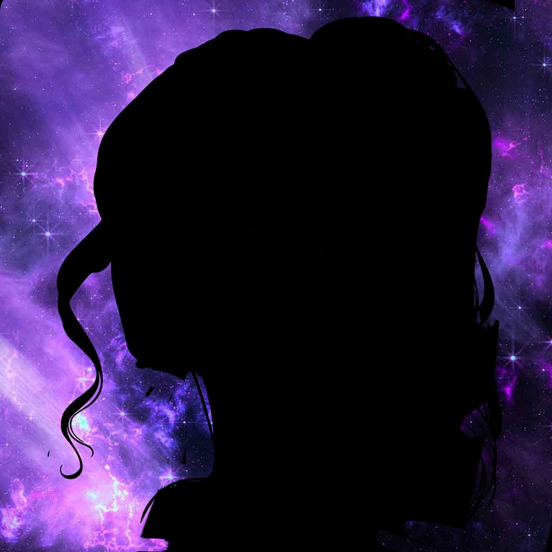 realistic girl with a ponytail on her hair and lips