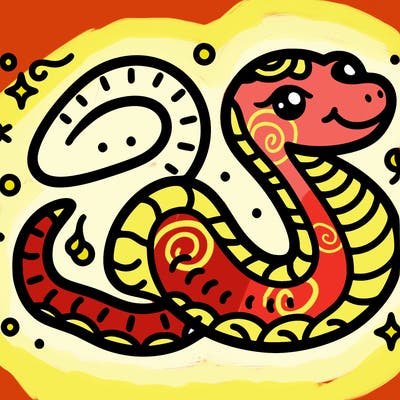 chinese new year snake