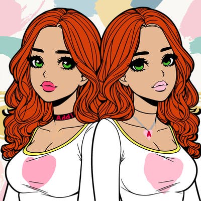 realistic twin sisters