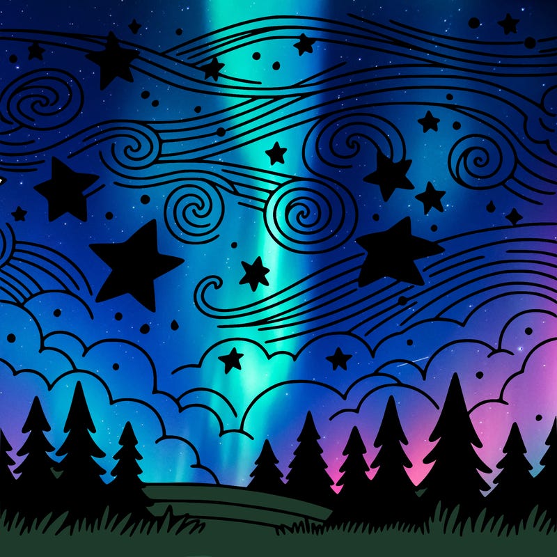 starry sky