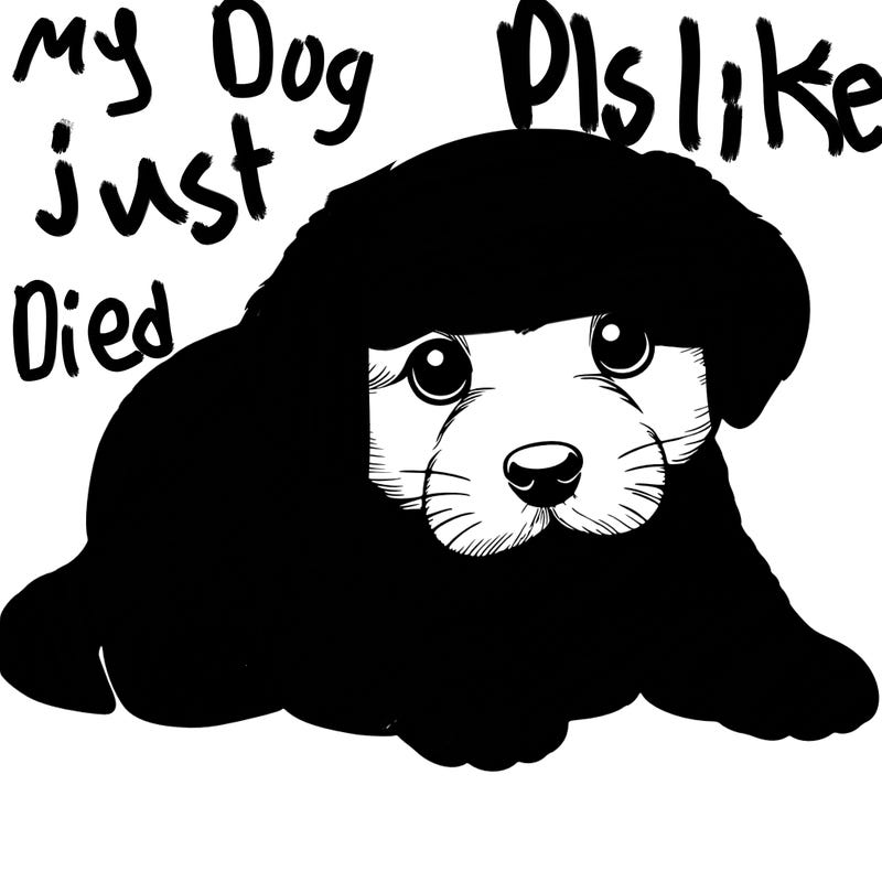 a cute realistic puppy