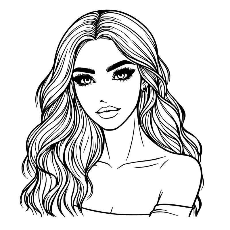 realistic aesthetic woman