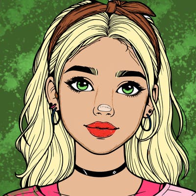 realistic teenage girl