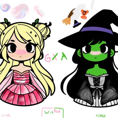 alphaba glinda