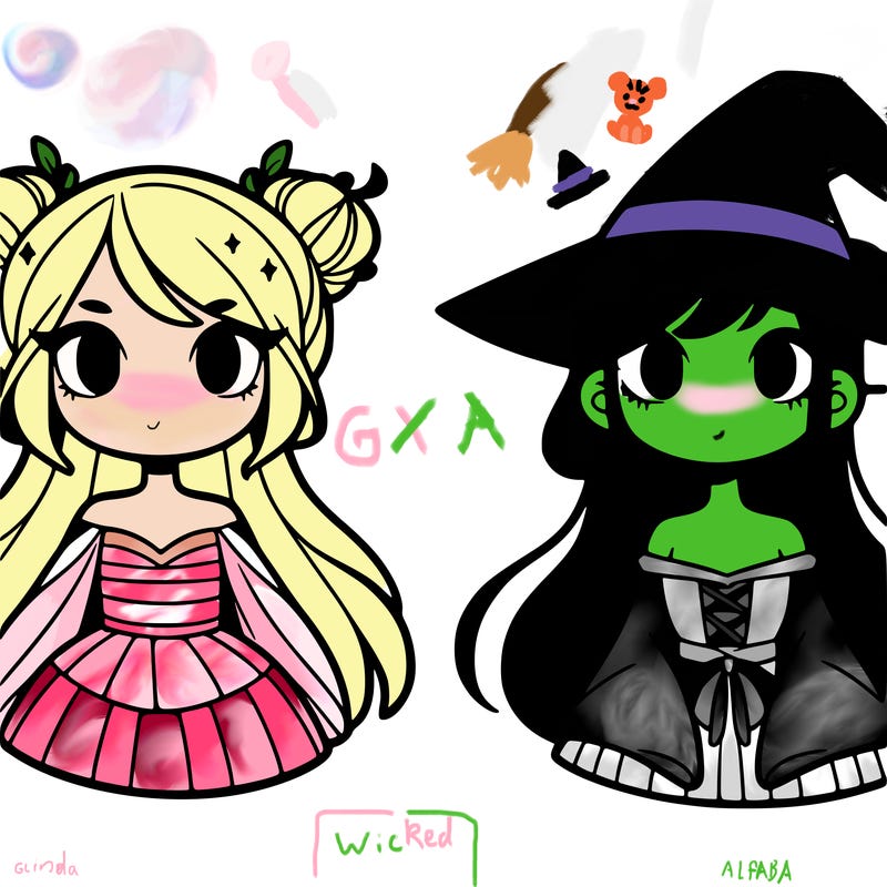 alphaba glinda