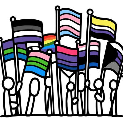 pride flags