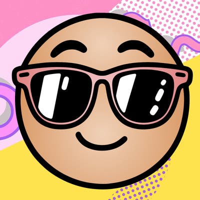 emoji with sunglasses