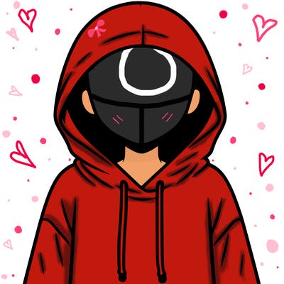 faceless girl in hoodie