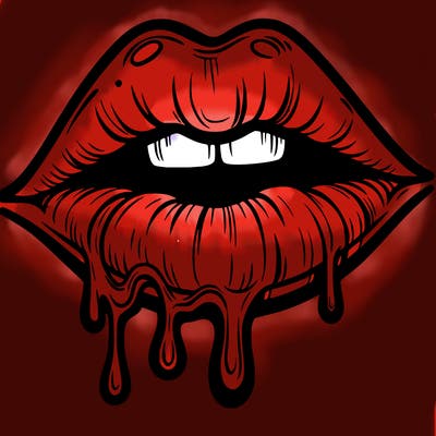 lips that look realistic and drip