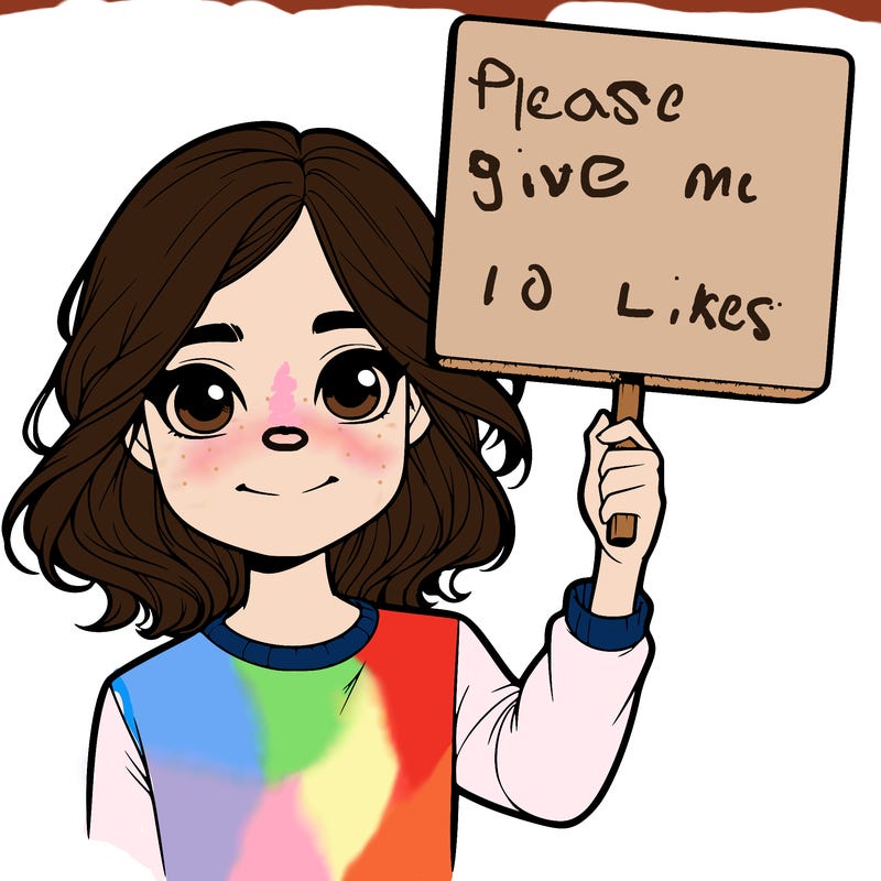 realistic girl holding up a sign