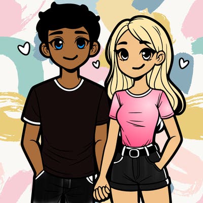 boyfriend and girlfriend