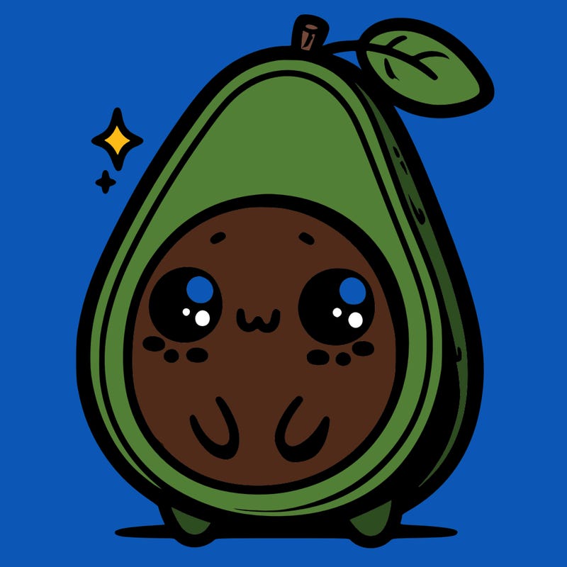 cute avocado