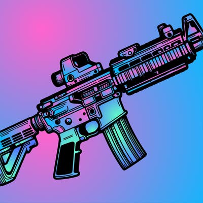 semi automatic rifle