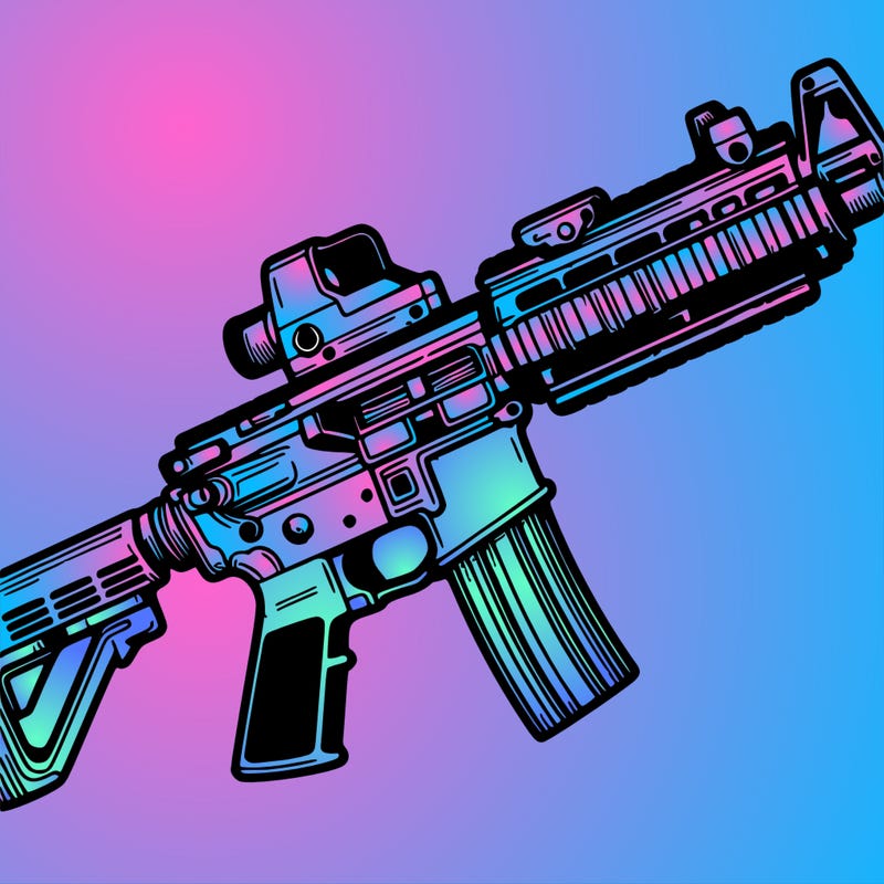 semi automatic rifle