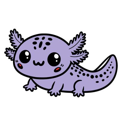 cute axolotl