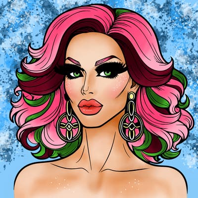 realistic drag queen