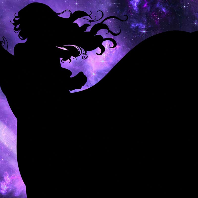 realistic woman in dress flowing the the wind