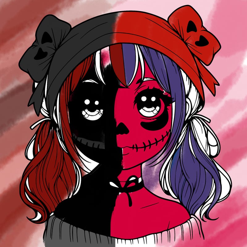 realistic girl halloween