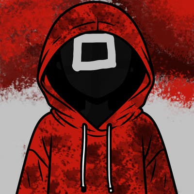 faceless girl in hoodie