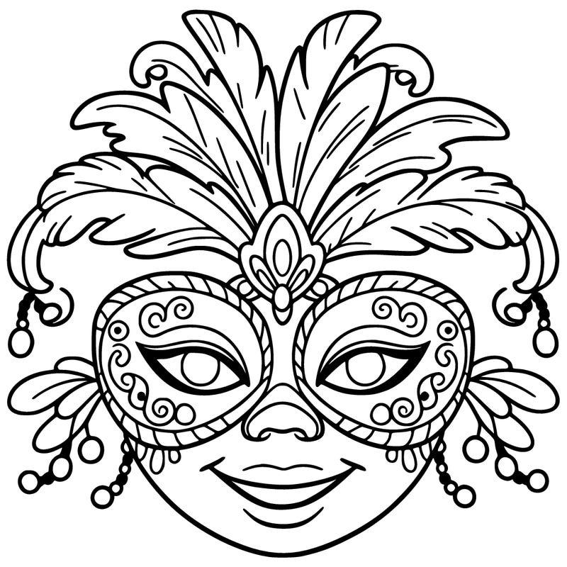 carnival mask