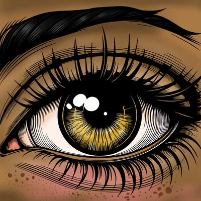 realistic eye