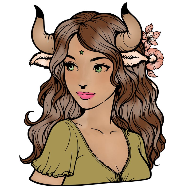 taurus girl realistic