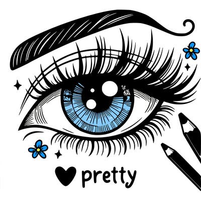 pretty eye