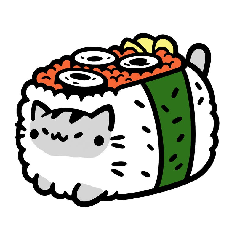sushi cat