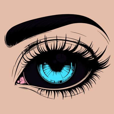 realistic eye