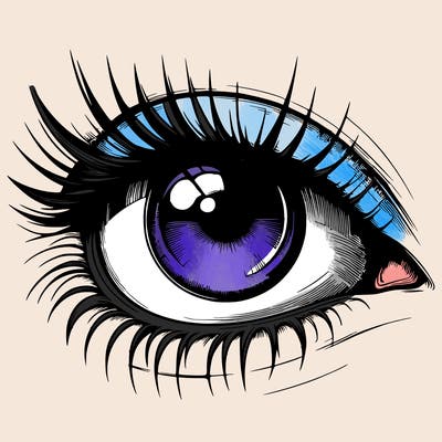 realistic eye