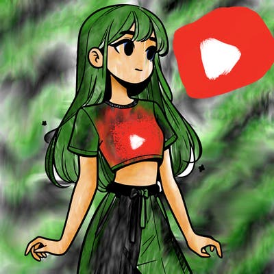 girl in a cute crop top