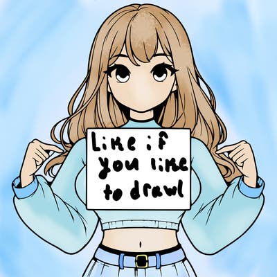 girl holding a blank sign in a long sleeve crop top