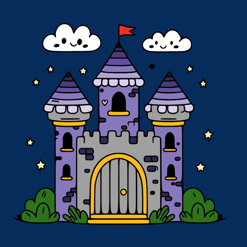 very cute little castle for baby