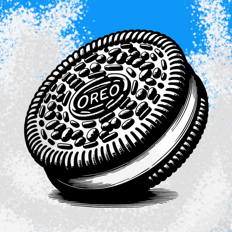 realistic oreo