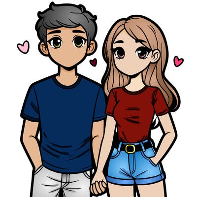 boyfriend and girlfriend